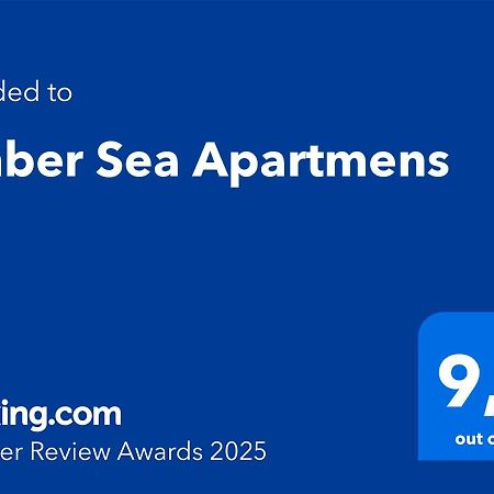 Amber Sea Apartmens Sianożęty Exterior foto